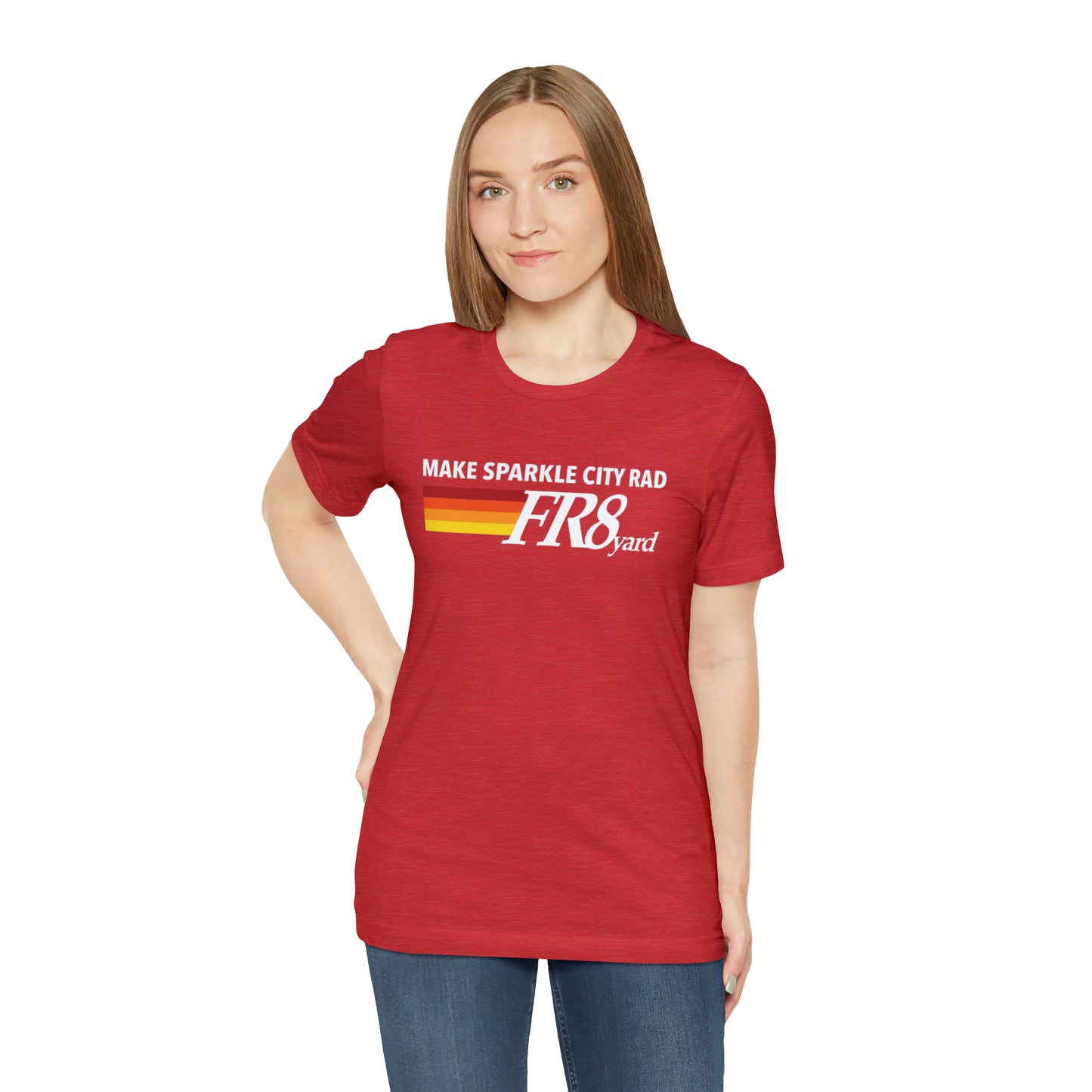 FR8yard Make Sparkle City Rad Short Sleeve Tee