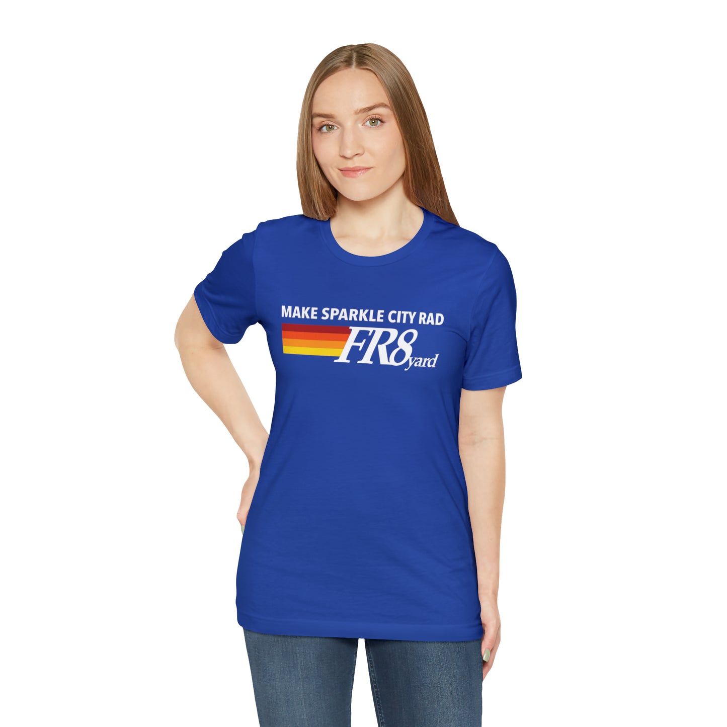 FR8yard Make Sparkle City Rad Short Sleeve Tee