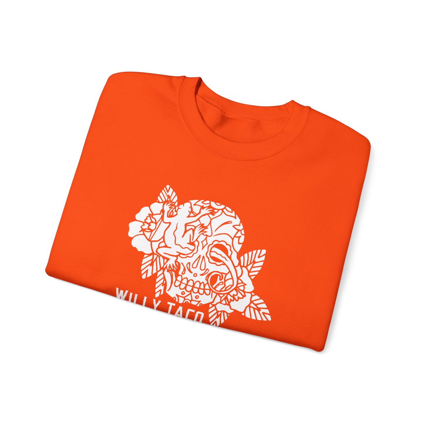 Willy Taco Sugar Skull Crewneck