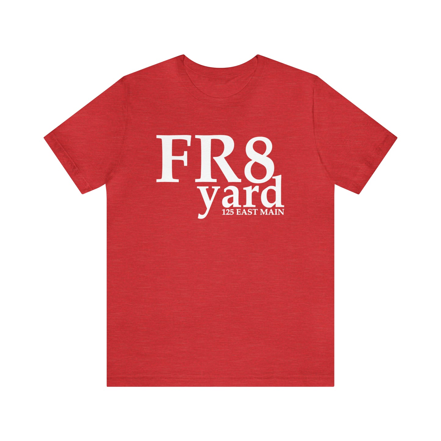 FR8yard White Logo Short Sleeve Tee