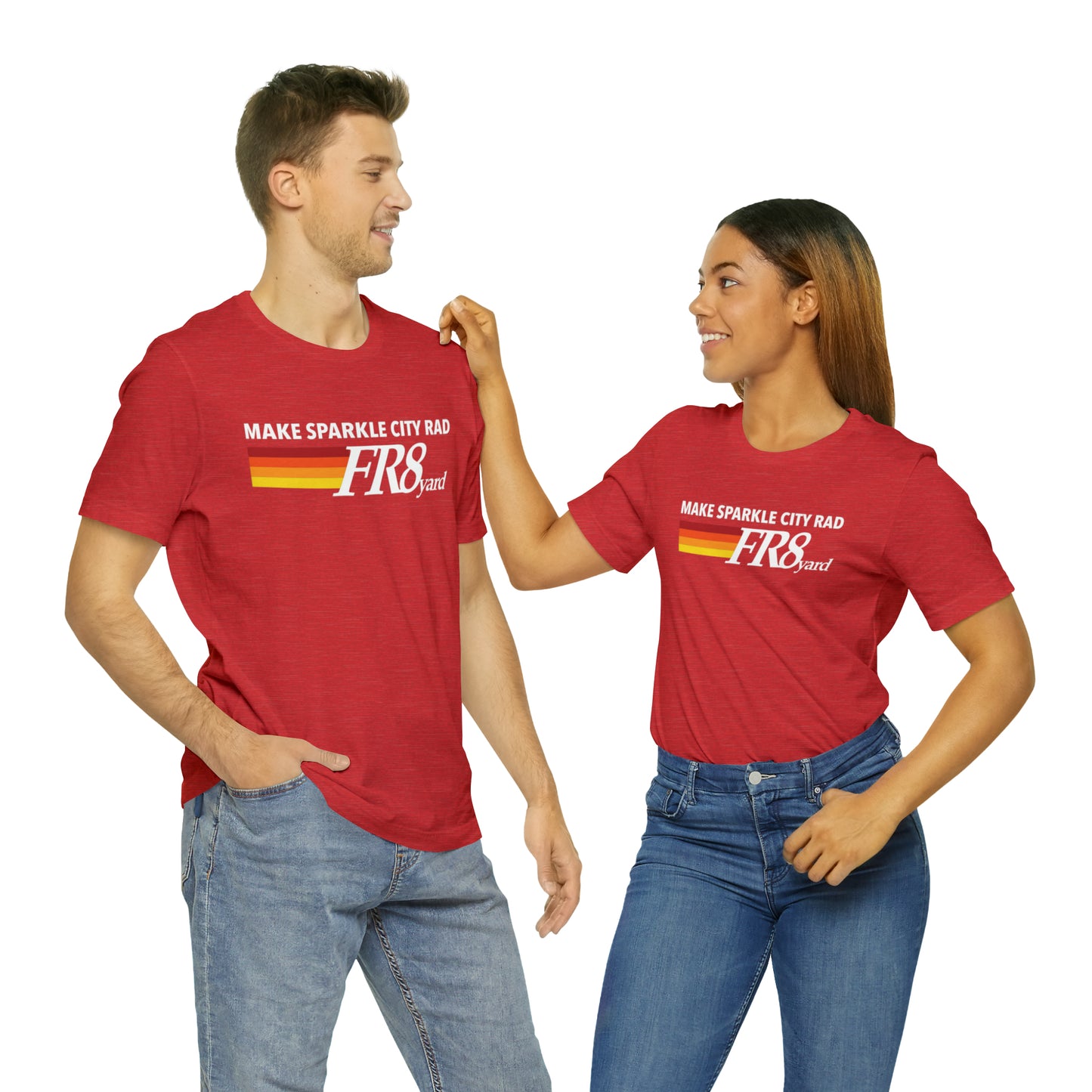 FR8yard Make Sparkle City Rad Short Sleeve Tee