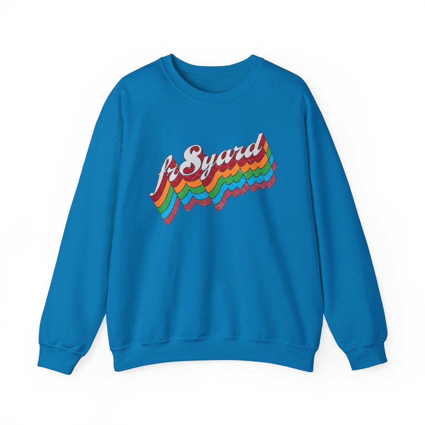 FR8yard Rainbow Crewneck