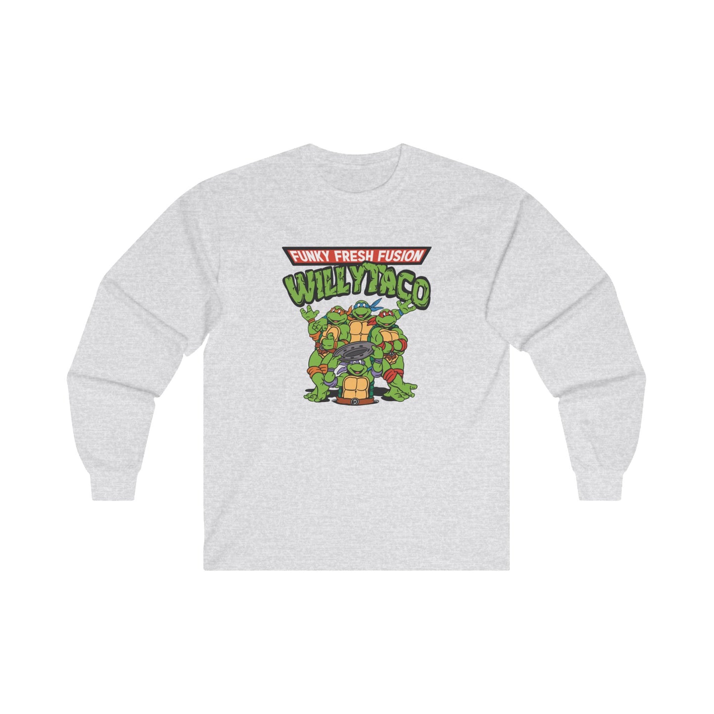 Willy Taco Ninja Long Sleeve Tee