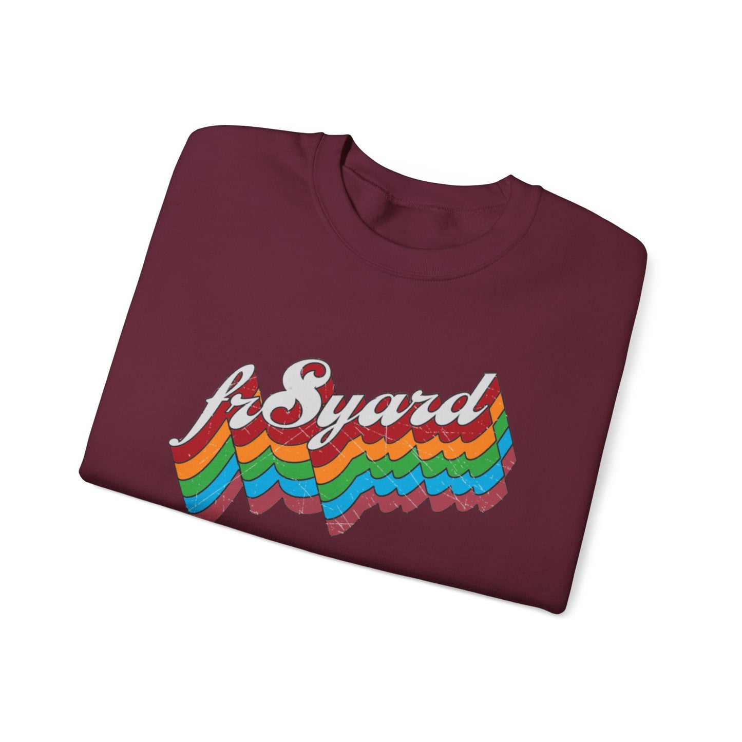 FR8yard Rainbow Crewneck