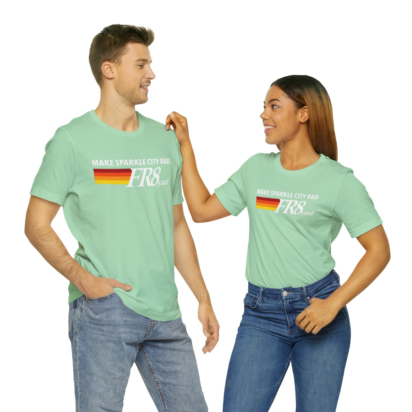FR8yard Make Sparkle City Rad Short Sleeve Tee