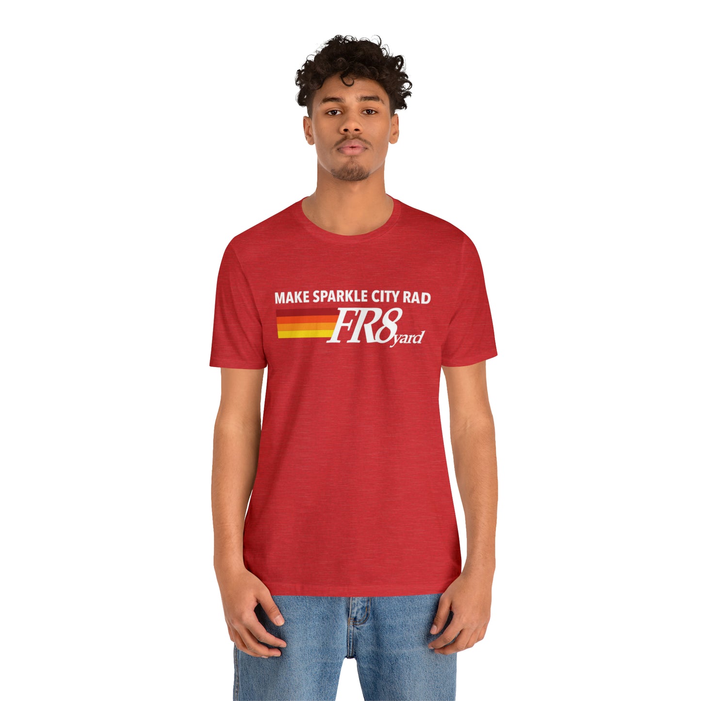 FR8yard Make Sparkle City Rad Short Sleeve Tee