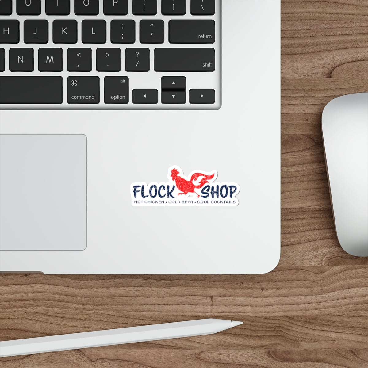 Flock Shop Die-Cut Sticker