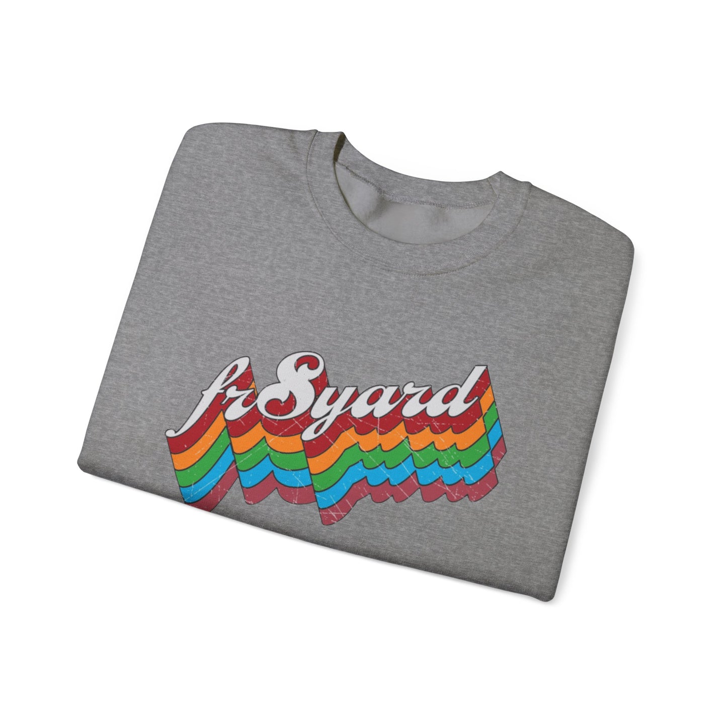 FR8yard Rainbow Crewneck