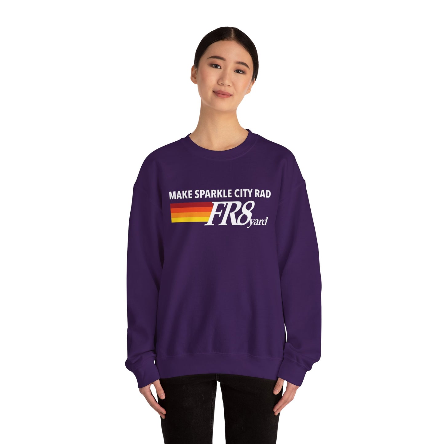 FR8yard Make Sparkle City Rad Crewneck