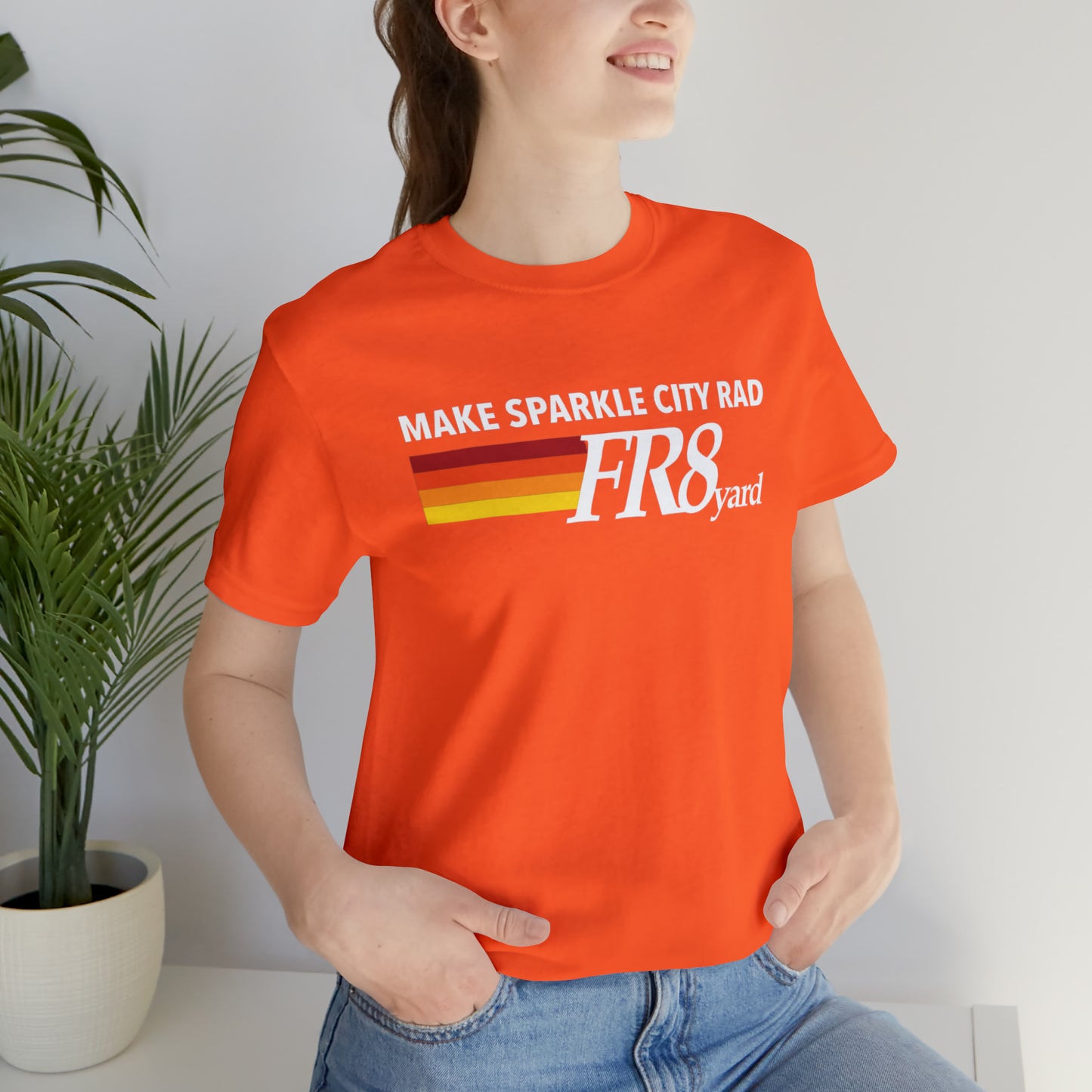 FR8yard Make Sparkle City Rad Short Sleeve Tee