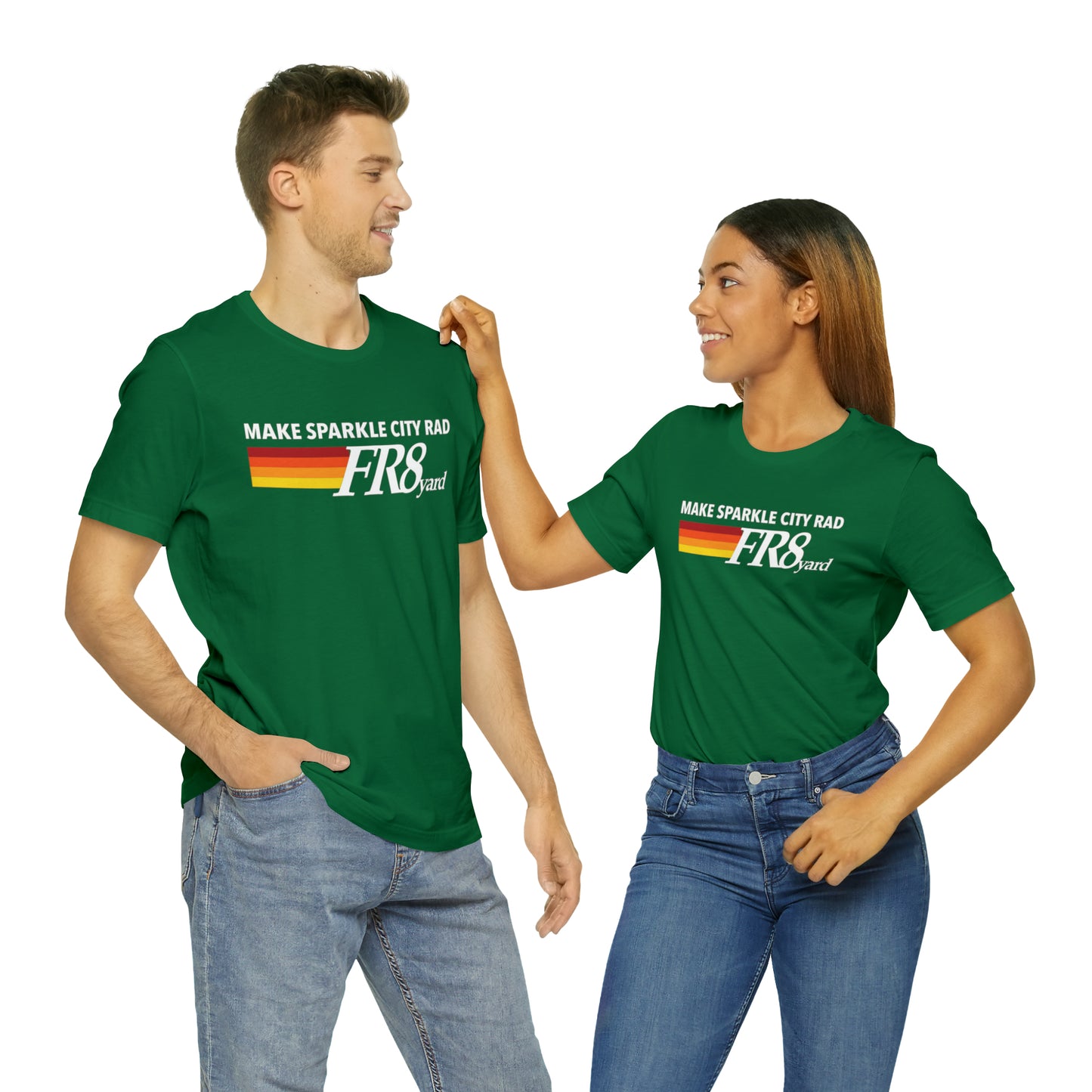 FR8yard Make Sparkle City Rad Short Sleeve Tee