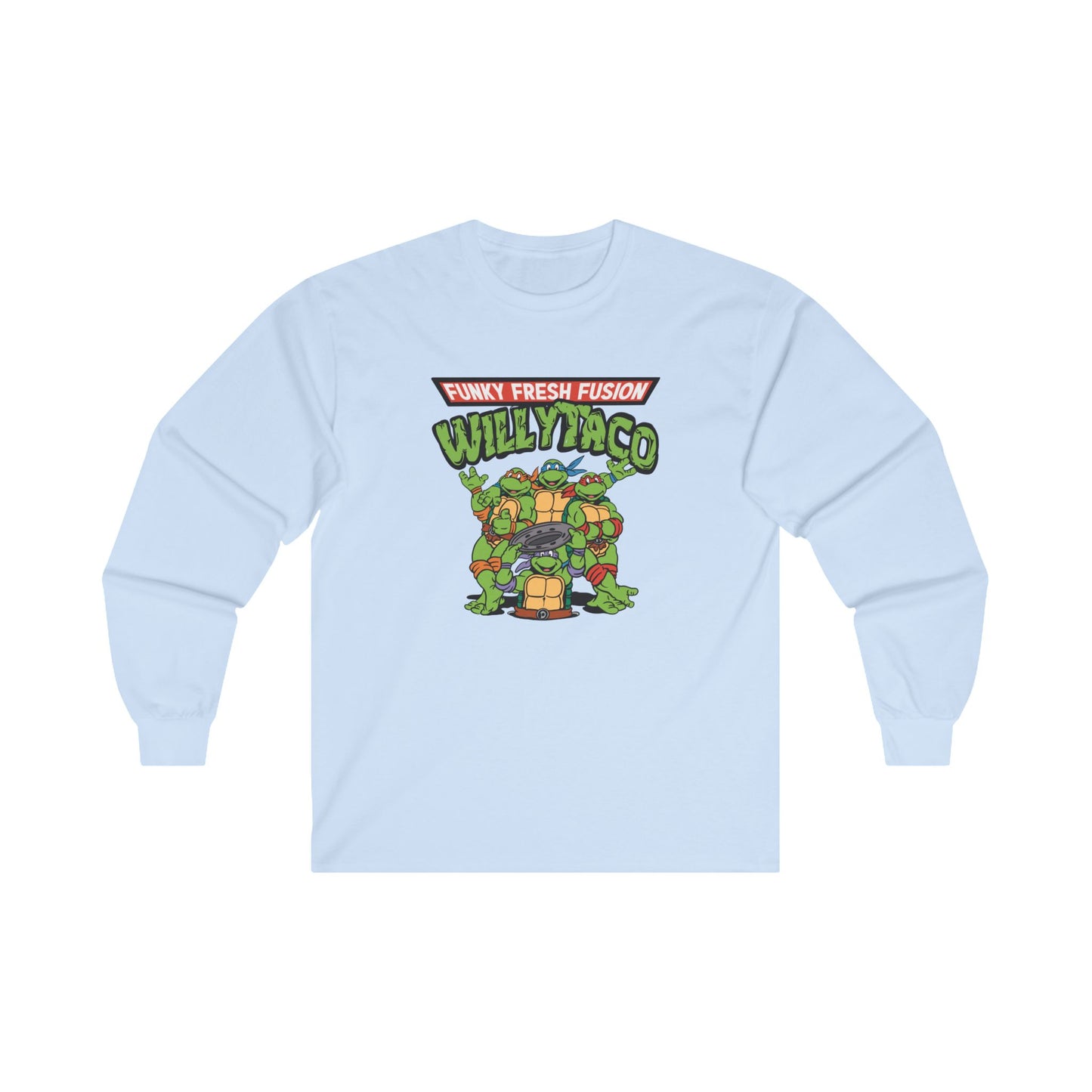 Willy Taco Ninja Long Sleeve Tee