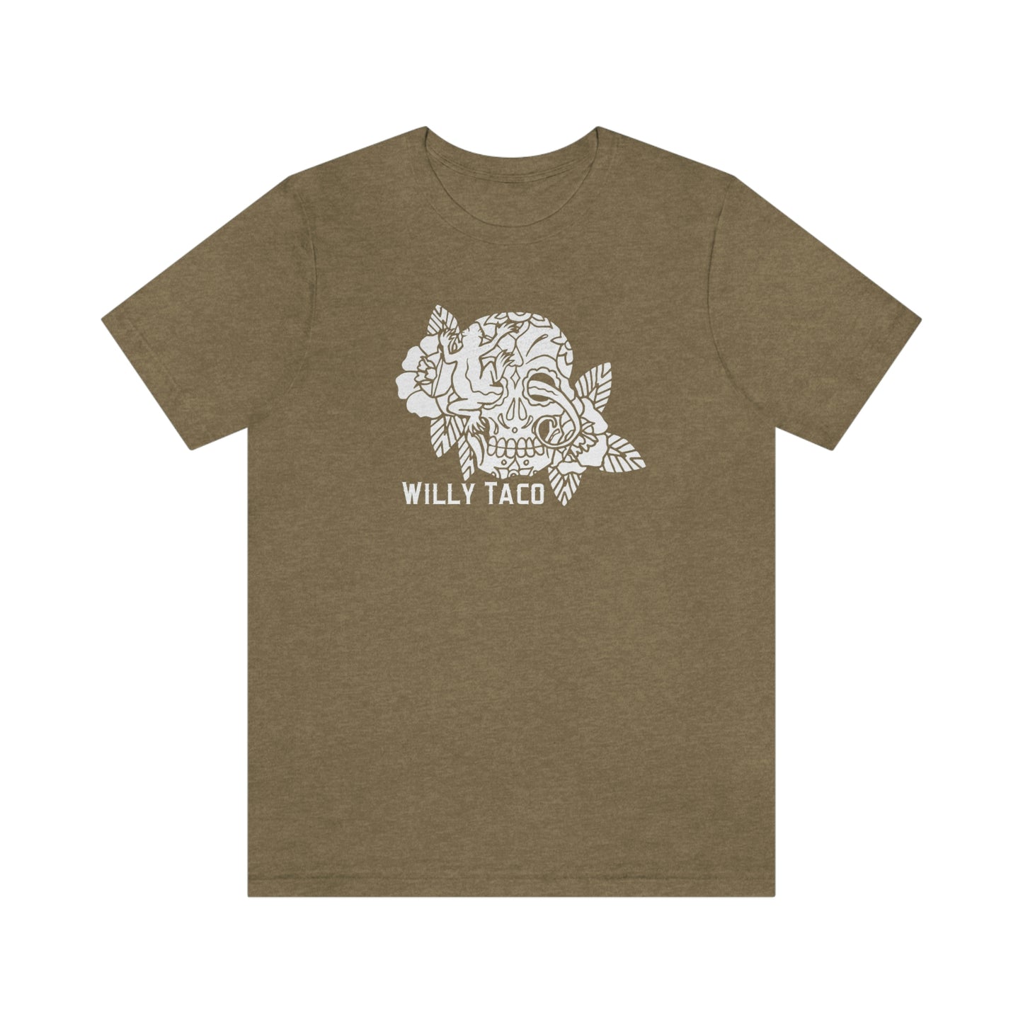 Willy Taco Sugar Skull Short Sleeve Tee