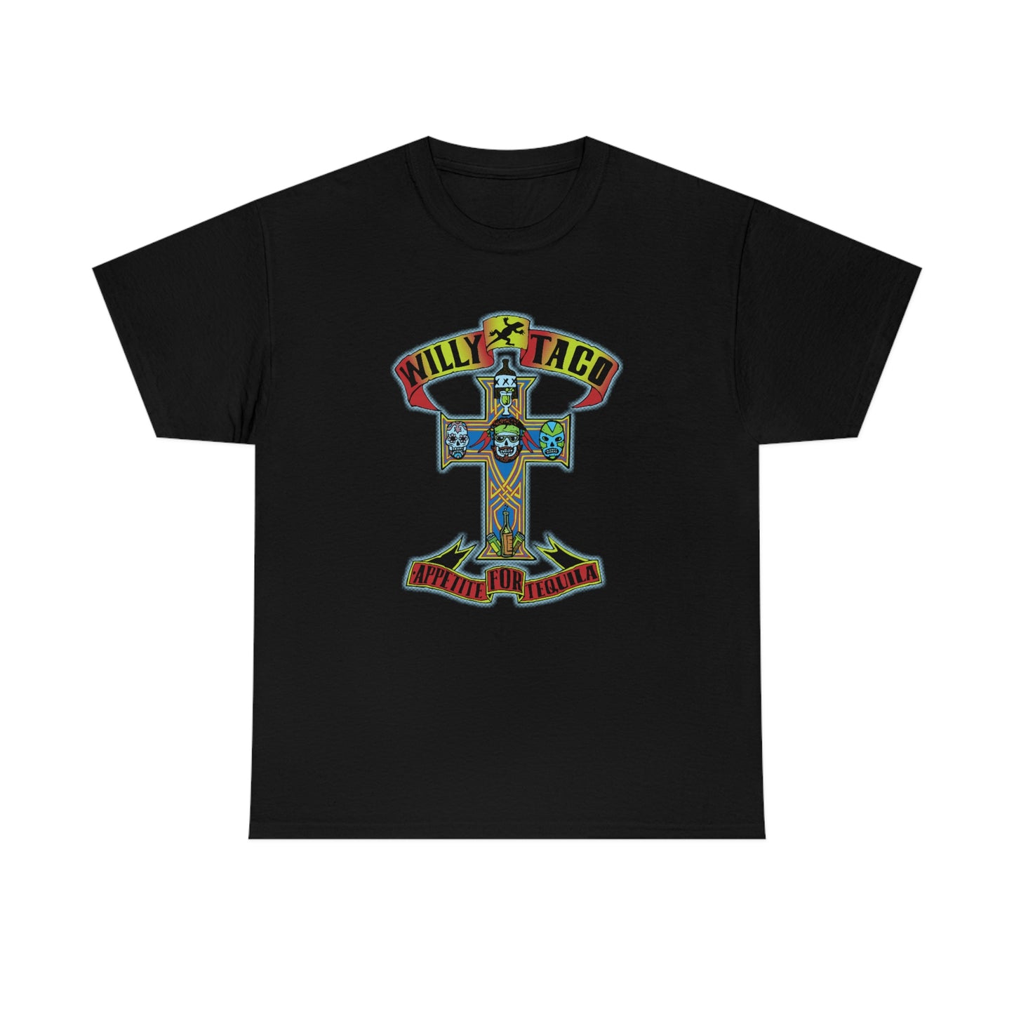 Willy Taco Appetite for Tequila Short Sleeve Tee