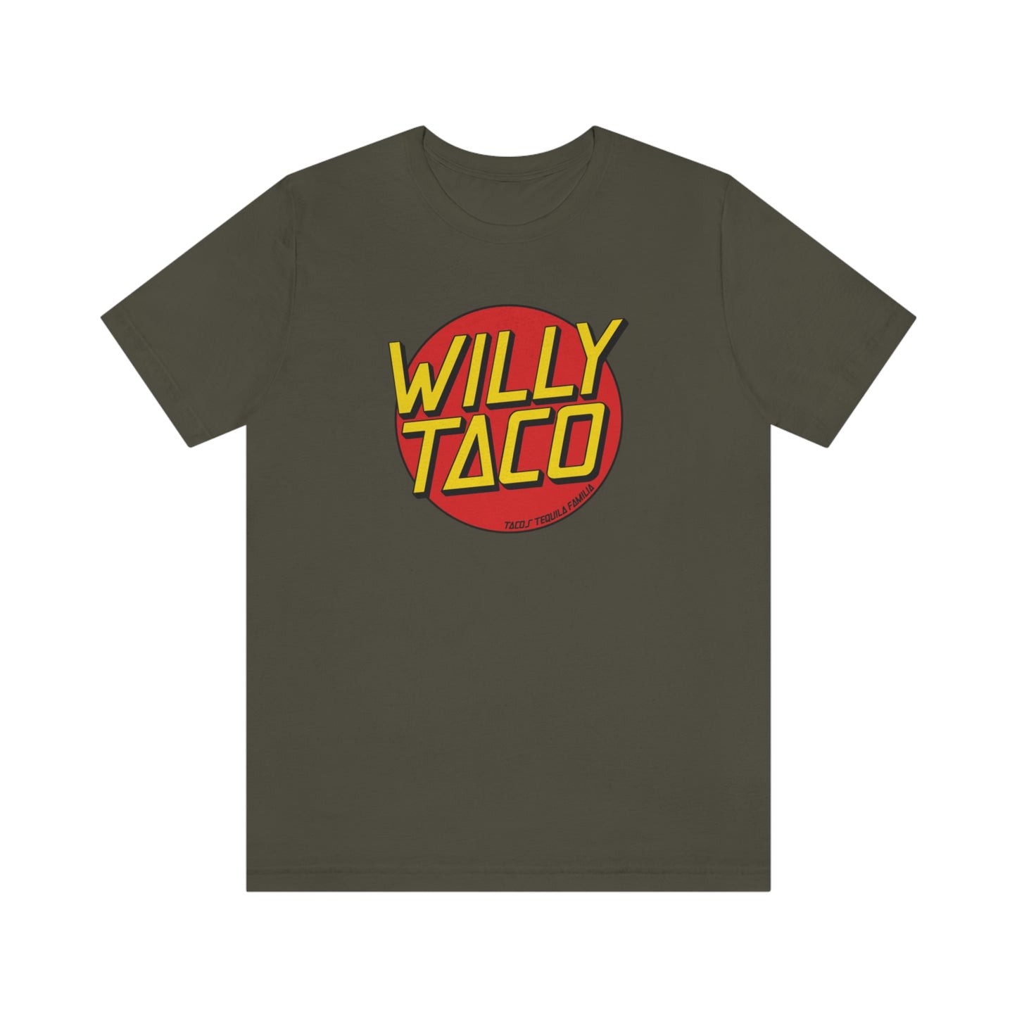 Willy Taco Surf Snow Skate Short Sleeve Tee
