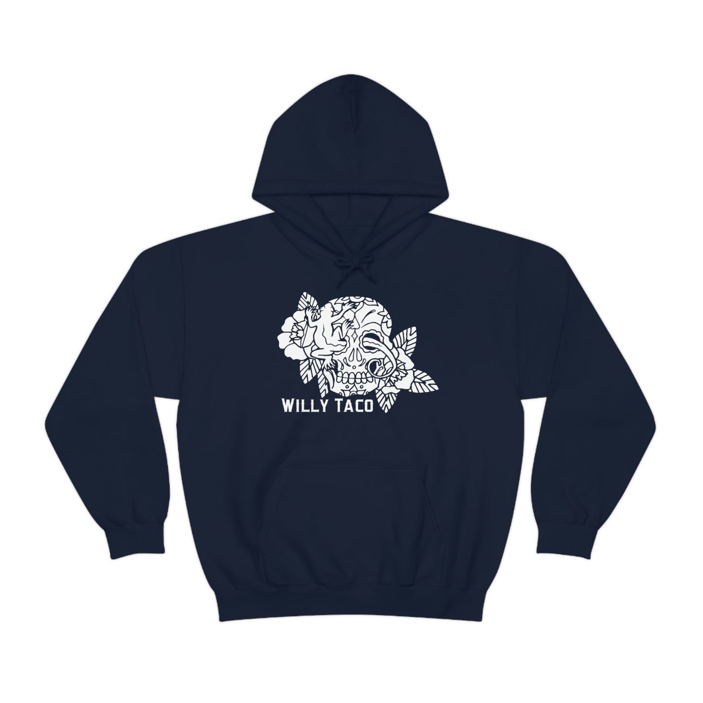 Willy Taco Sugar Skull Unisex Hooded Sweatshirt