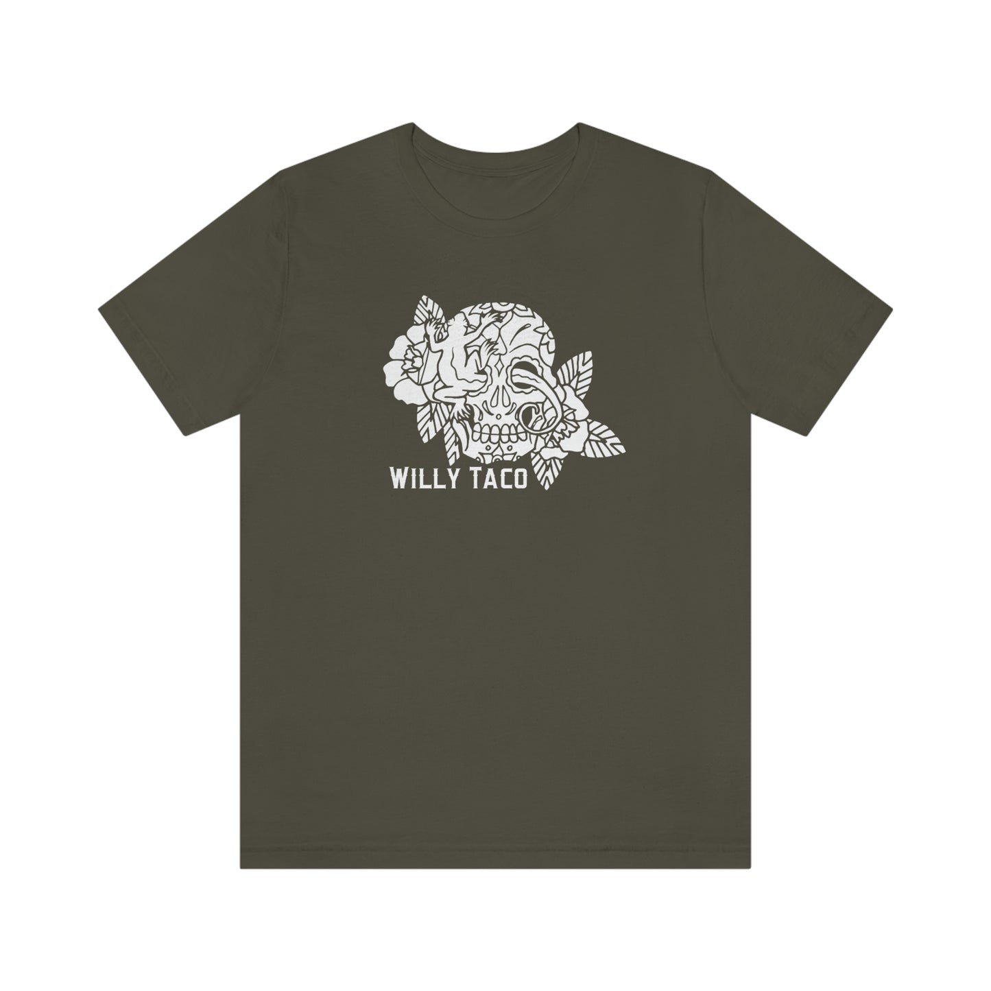 Willy Taco Sugar Skull Short Sleeve Tee
