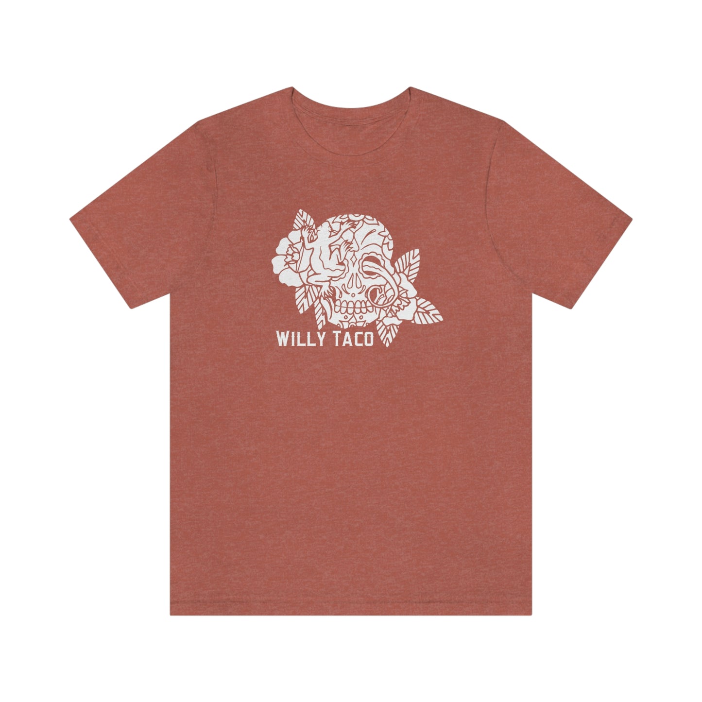 Willy Taco Sugar Skull Short Sleeve Tee