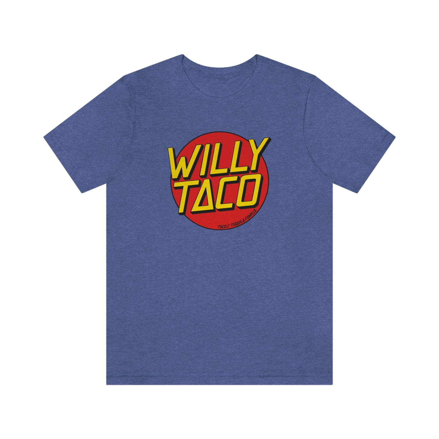 Willy Taco Surf Snow Skate Short Sleeve Tee