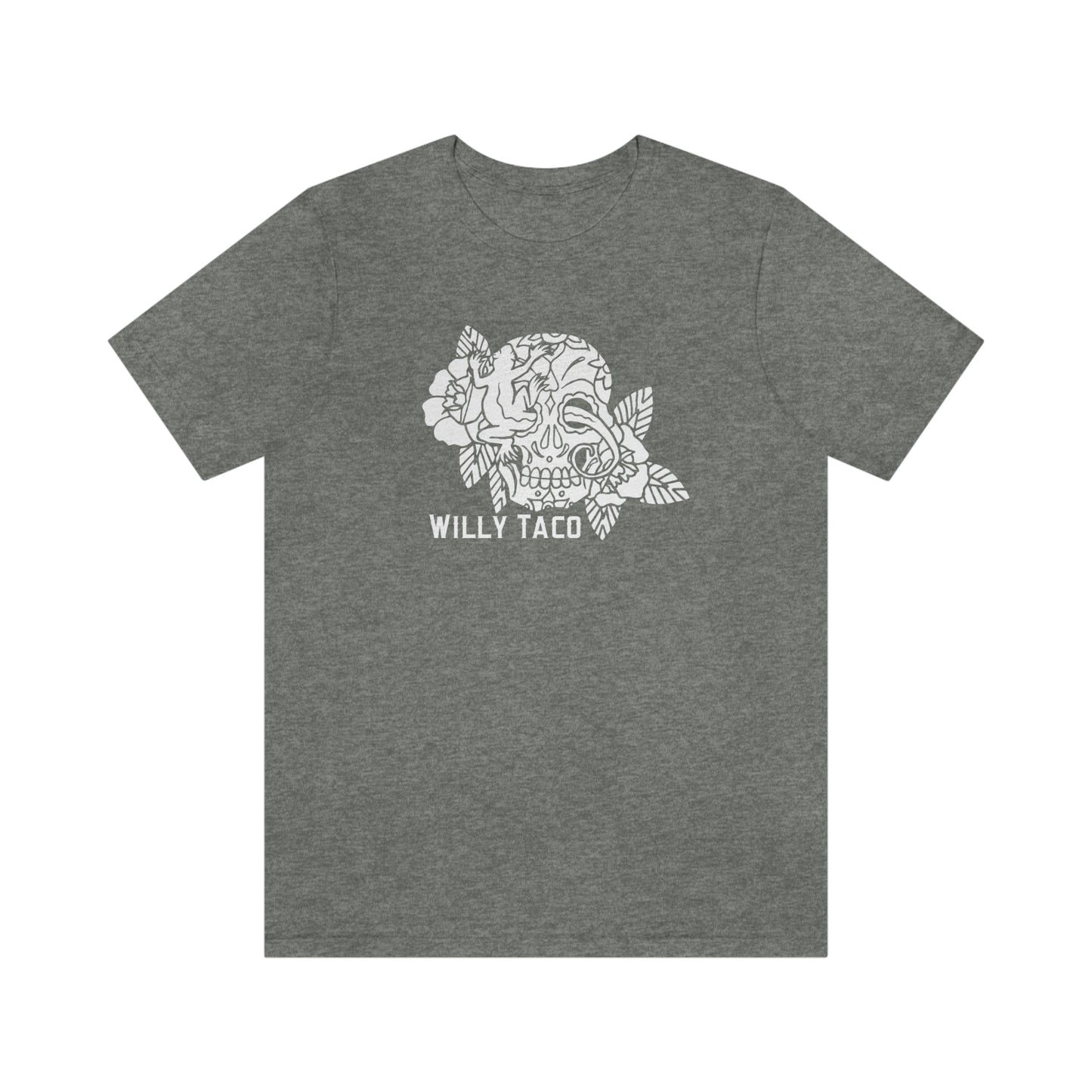 Willy Taco Sugar Skull Short Sleeve Tee