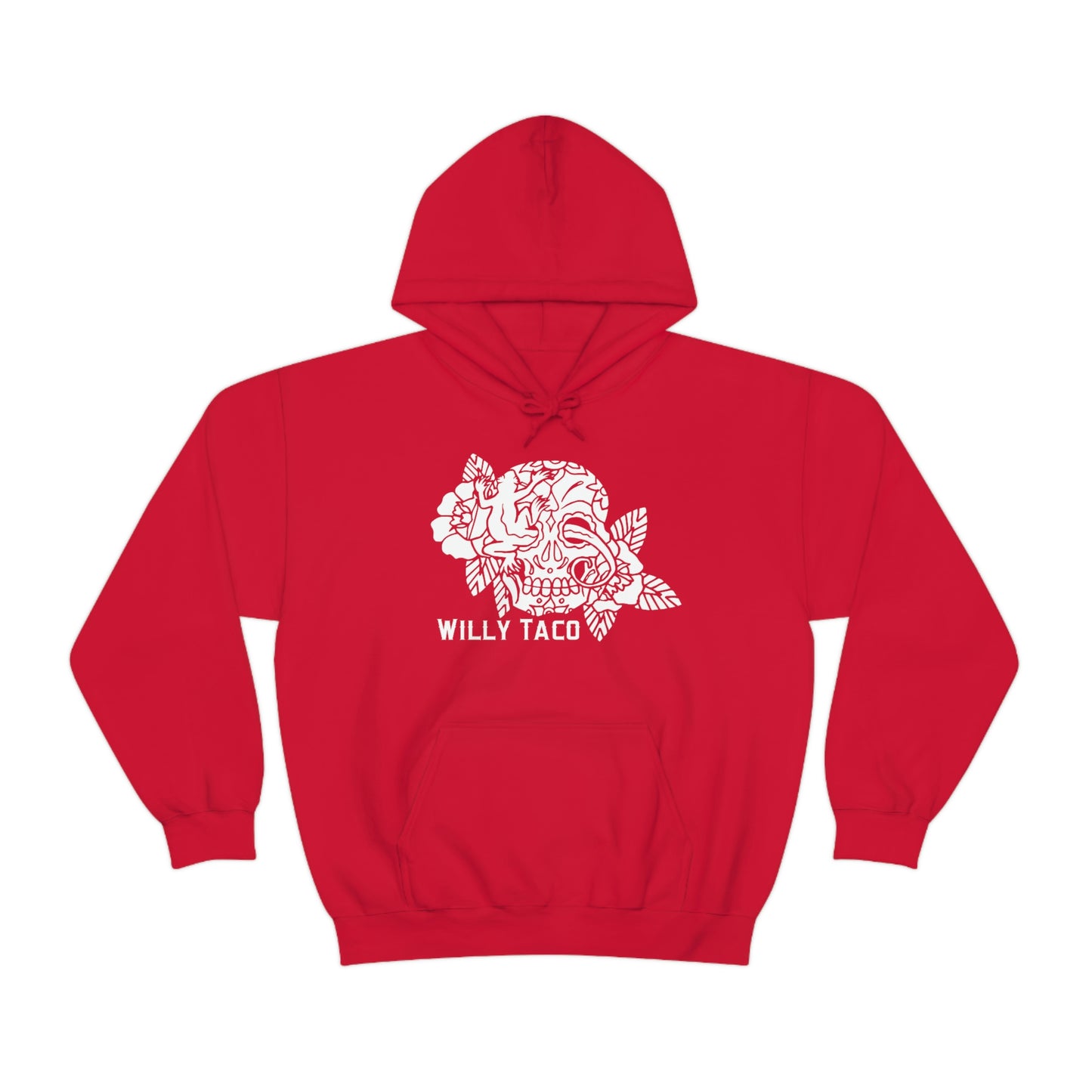 Willy Taco Sugar Skull Unisex Hooded Sweatshirt