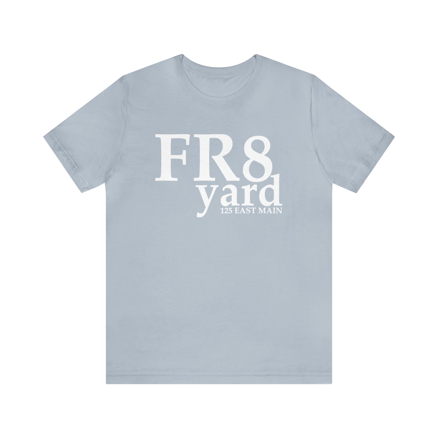 FR8yard White Logo Short Sleeve Tee