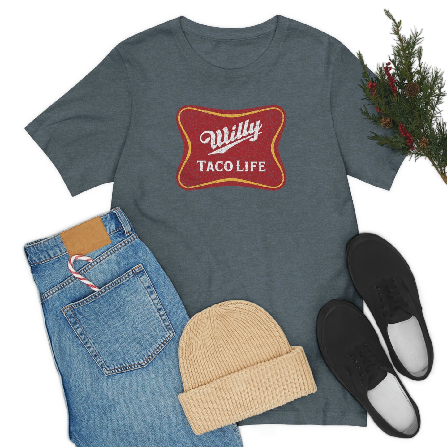 Willy Taco Life Short Sleeve Tee