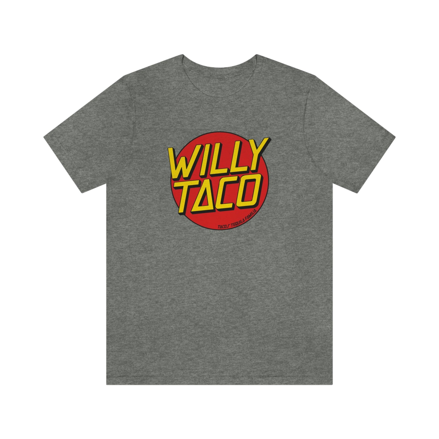 Willy Taco Surf Snow Skate Short Sleeve Tee