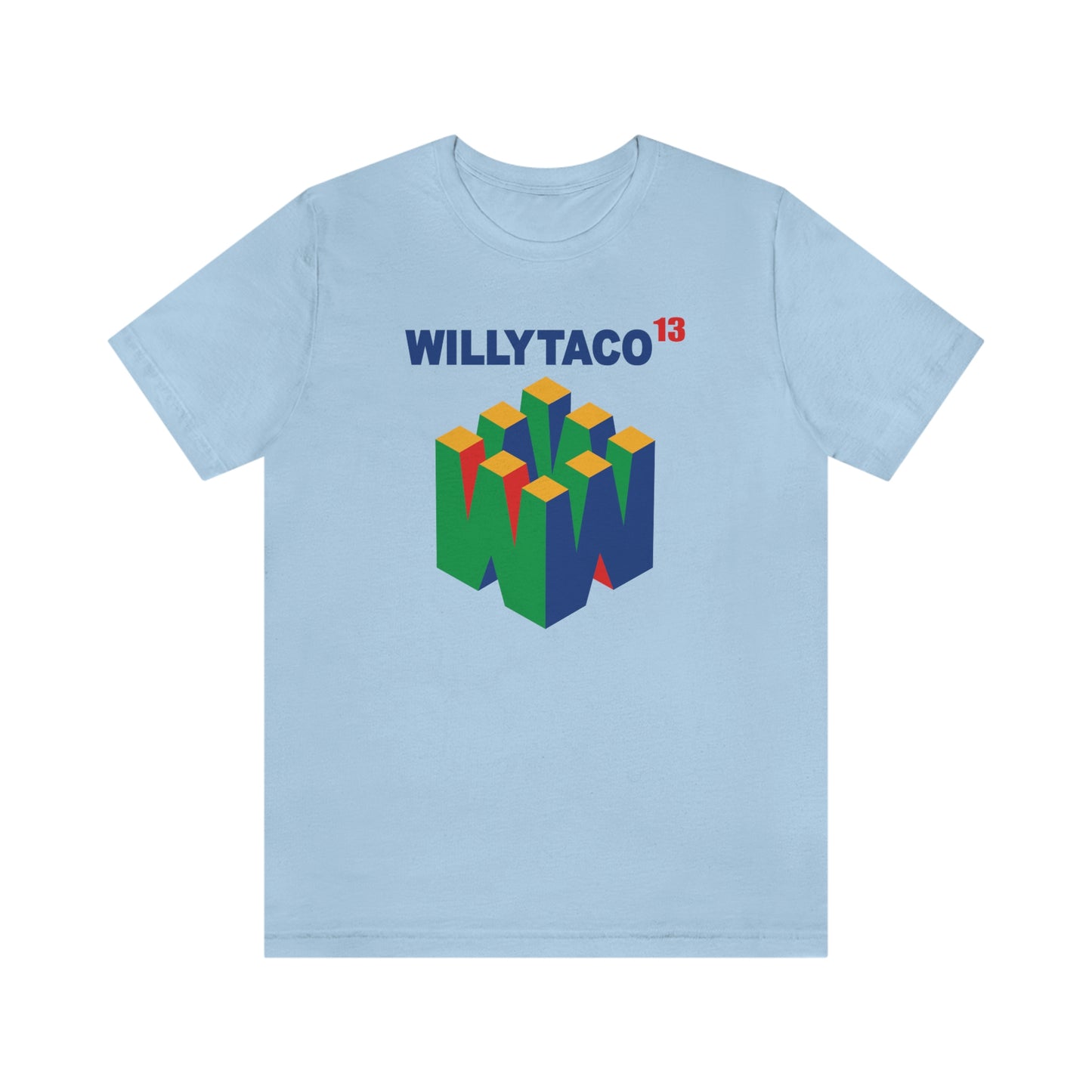 Willy Taco Retro Gaming Short Sleeve Tee