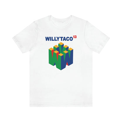 Willy Taco Retro Gaming Short Sleeve Tee